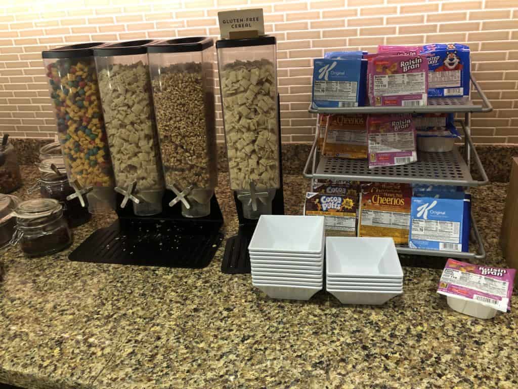 Hyatt Place New York Midtown South Cereal Bar