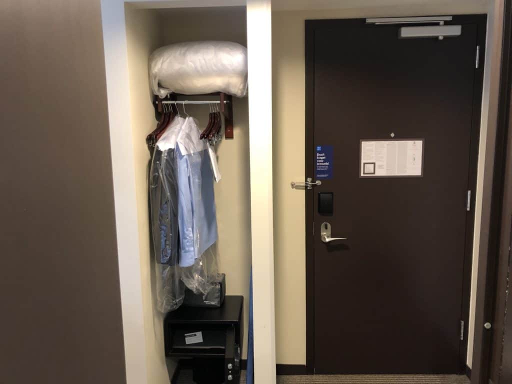 Hyatt Place New York Midtown South Room Closet and Door