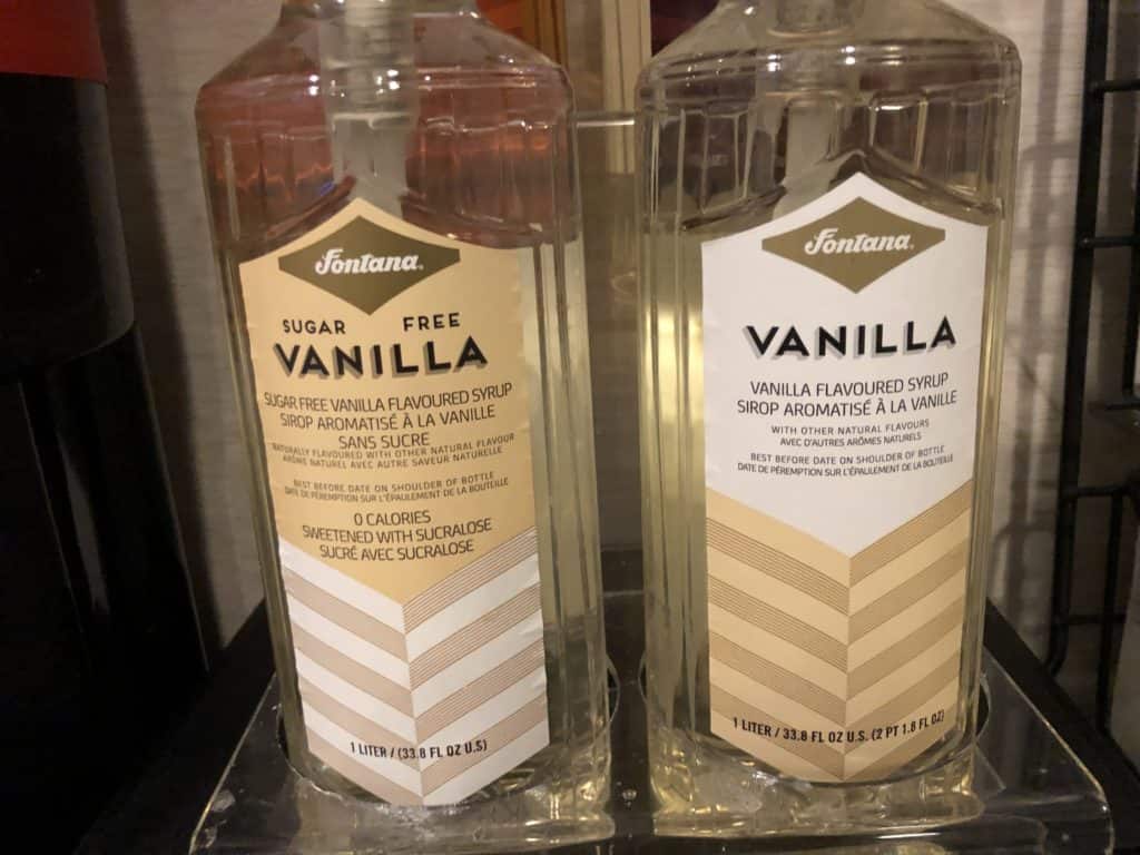 Hyatt Place New York Midtown South Coffee syrups