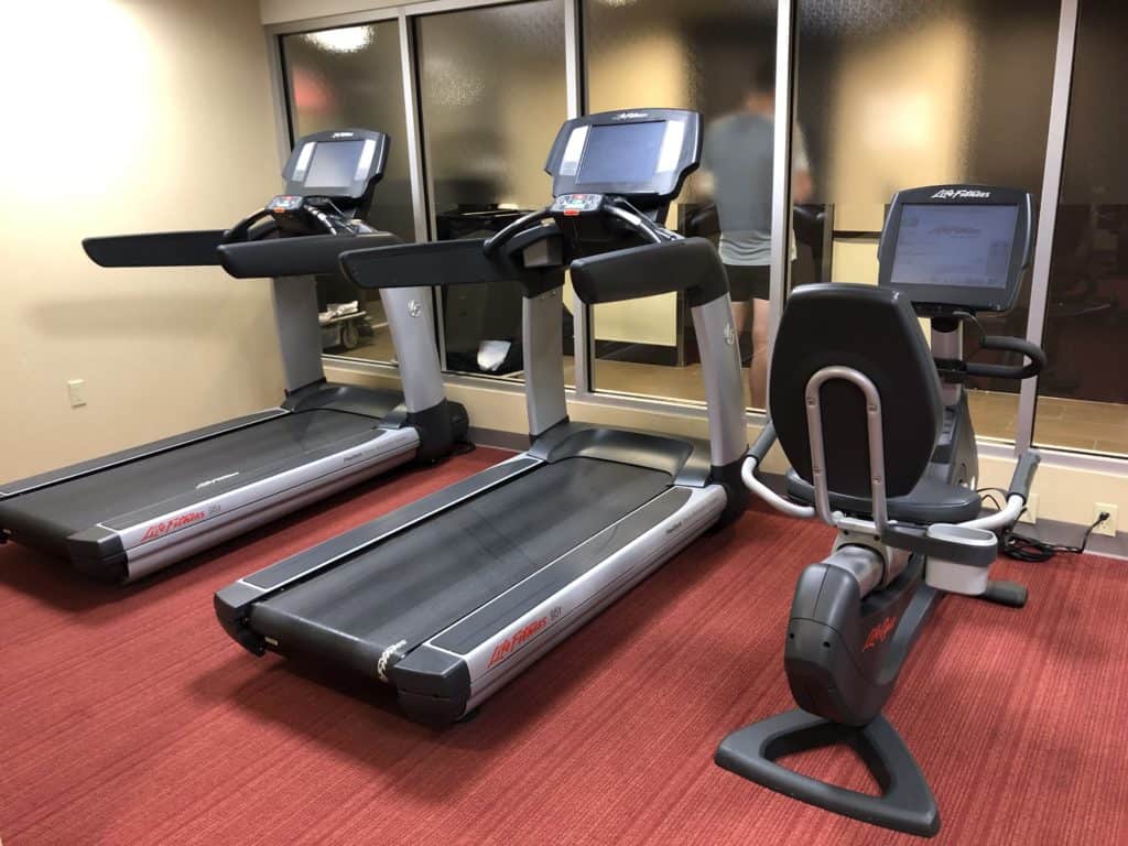 Hyatt Place New York Midtown South Gym Treadmills and Bicycle