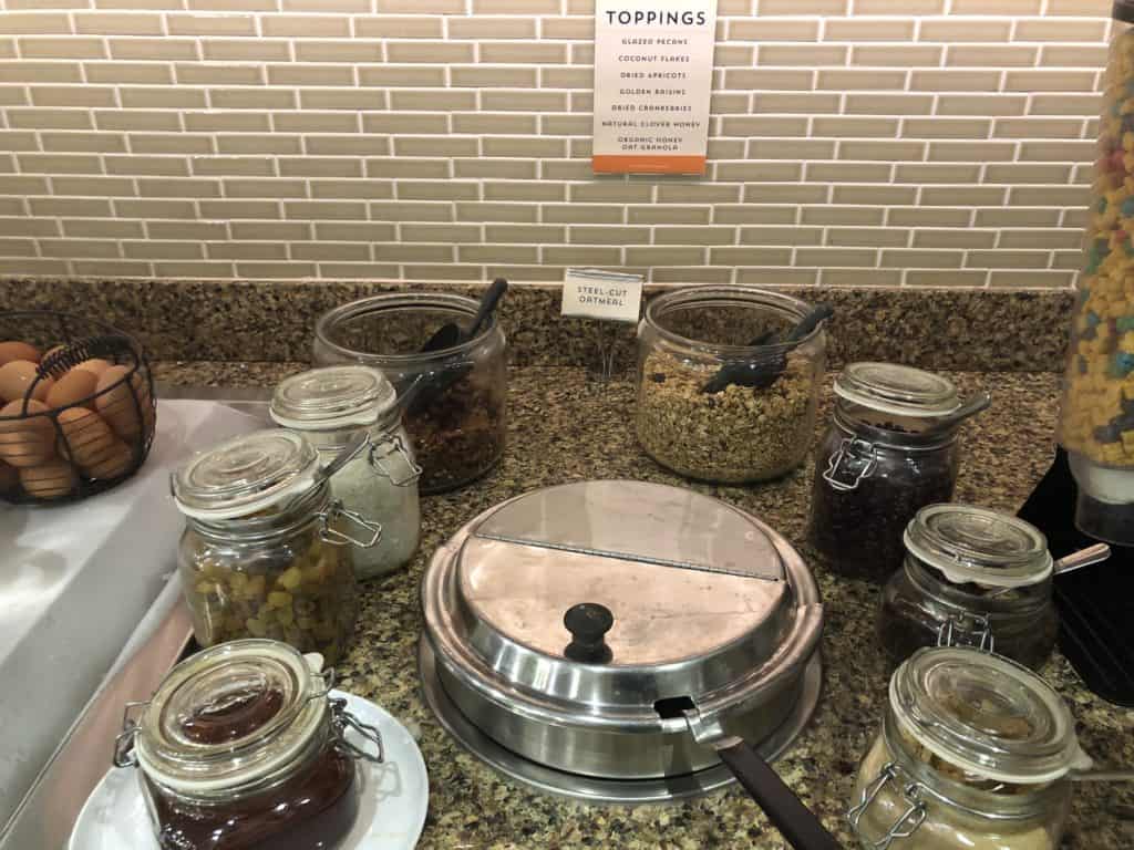 Hyatt Place New York Midtown South Oatmeal Station