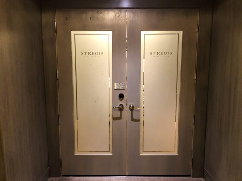 St Regis New York Athletic Club Entrance