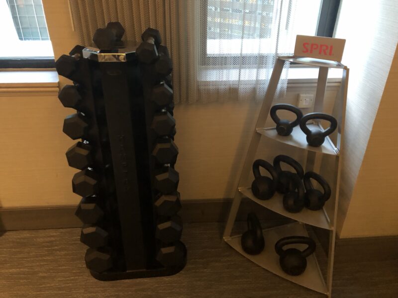 St Regis New York Athletic Club free weights