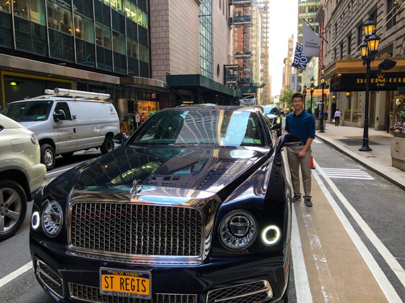 St. Regis New York Bentley House Car