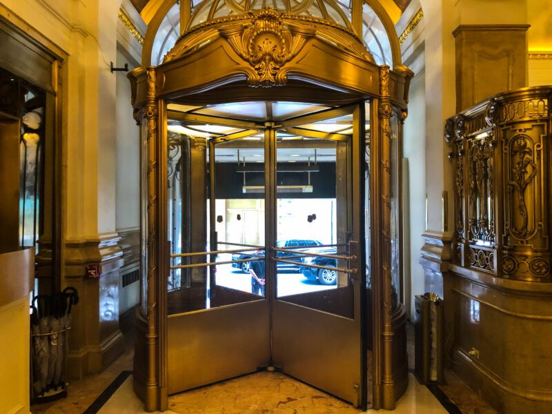 St. Regis New York Revolving Doors