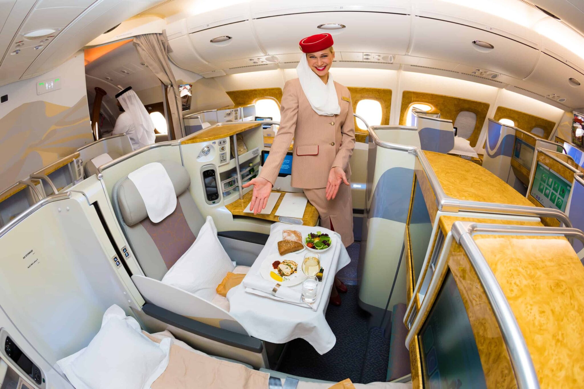 Emirates business class