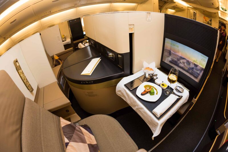 Etihad Airways business class