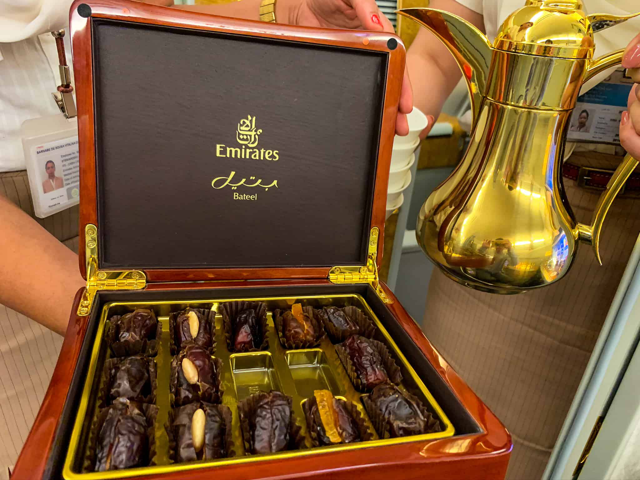 Emirates A380 First Class Bateel Date Box