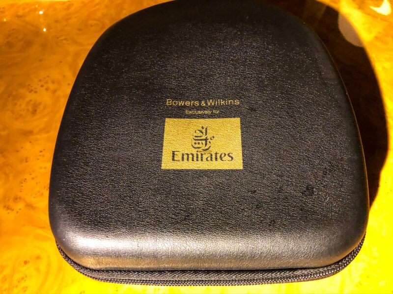 Emirates A380 First Class Headphone Case