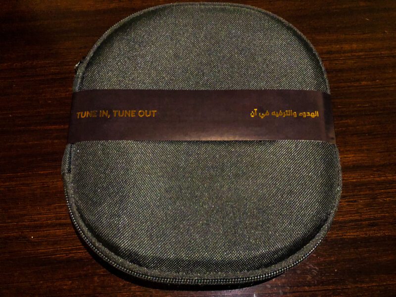 Etihad first class headphone case