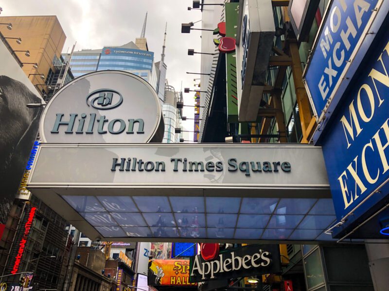 Hilton New York Times Square exterior