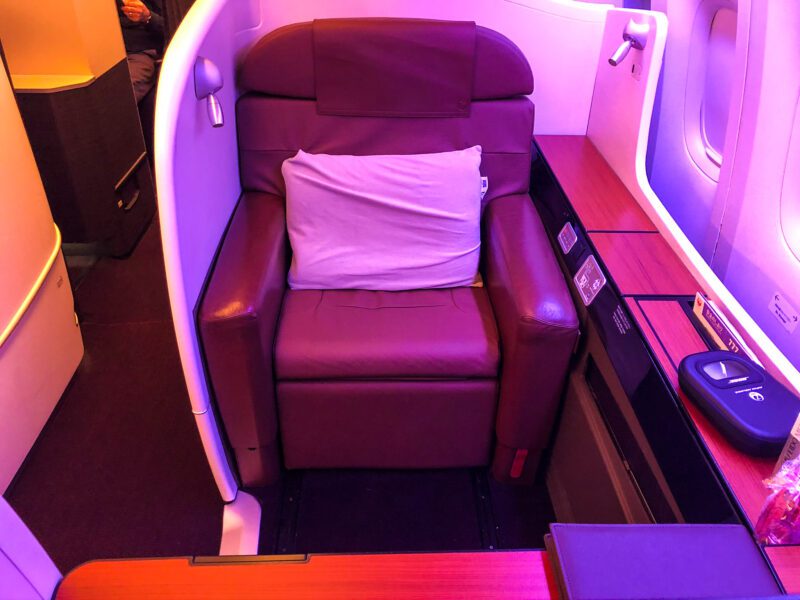 Japan Airlines First Class Seat