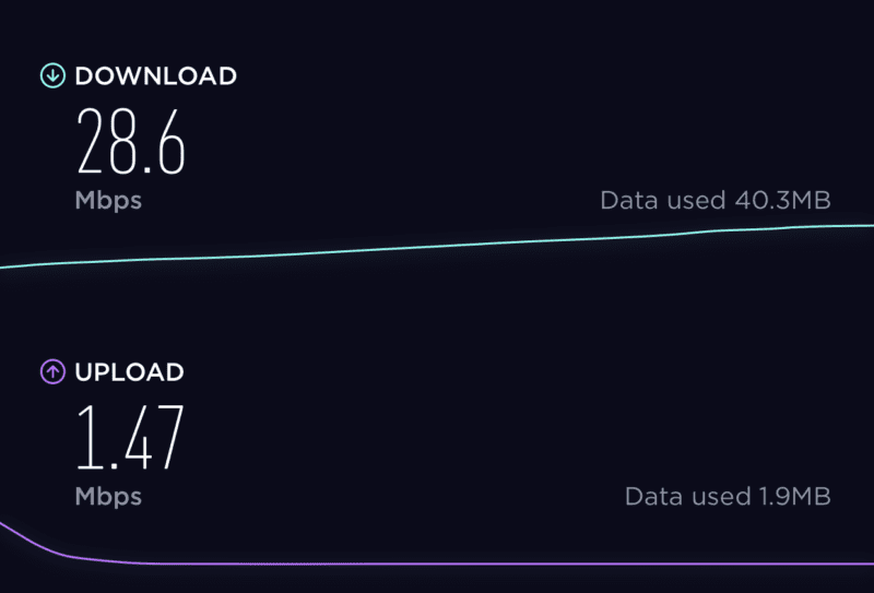 Lufthansa 747-8 First Class Wi Fi Speed