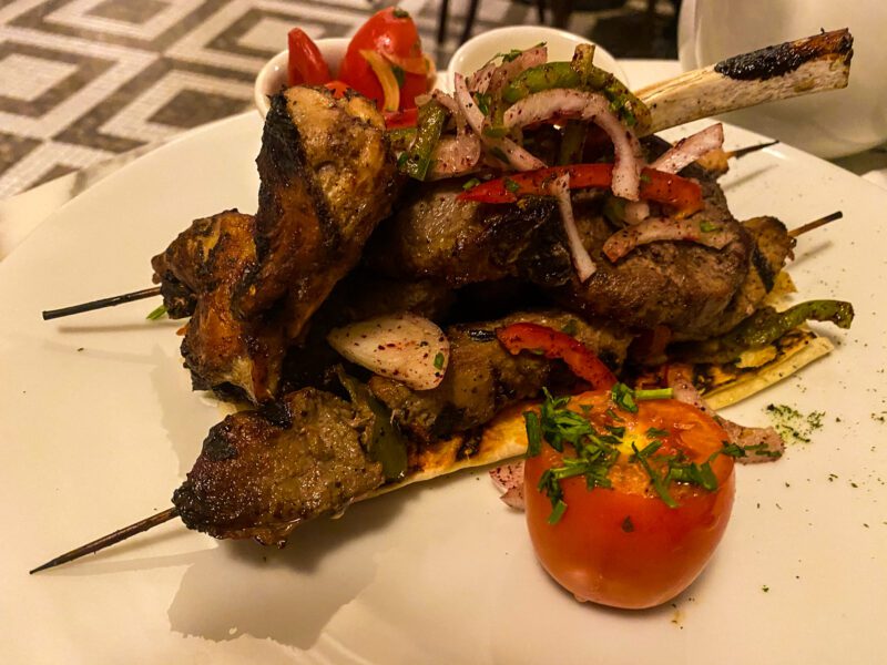 St. Regis Cairo La Zisa Mixed Grill