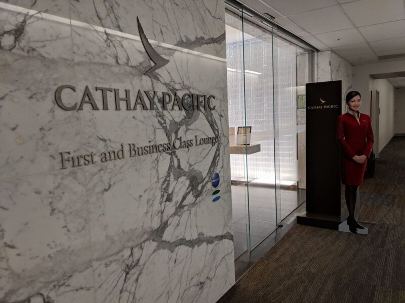 Cathay Pacific First And Business Class Lounge In San Francisco