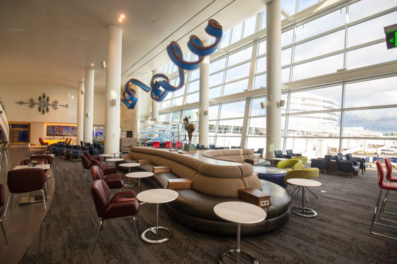 Delta Sky Club, Concourse A In Seattle