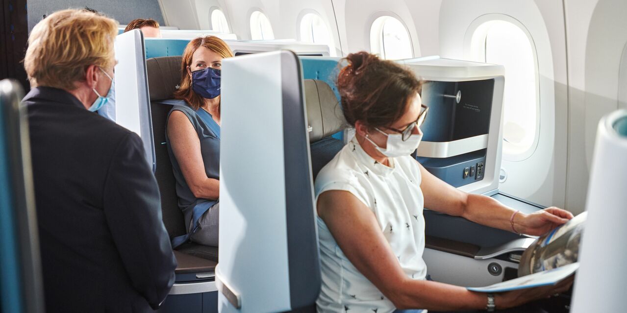 KLM 787-9 Dreamliner Business Class