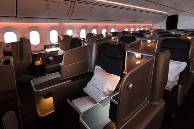 Qantas Business Class