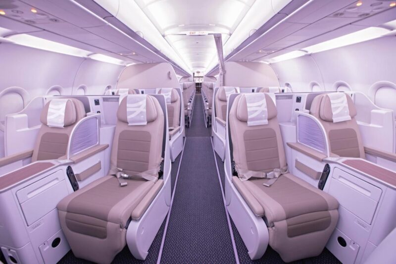 Saudia A320 Business Class