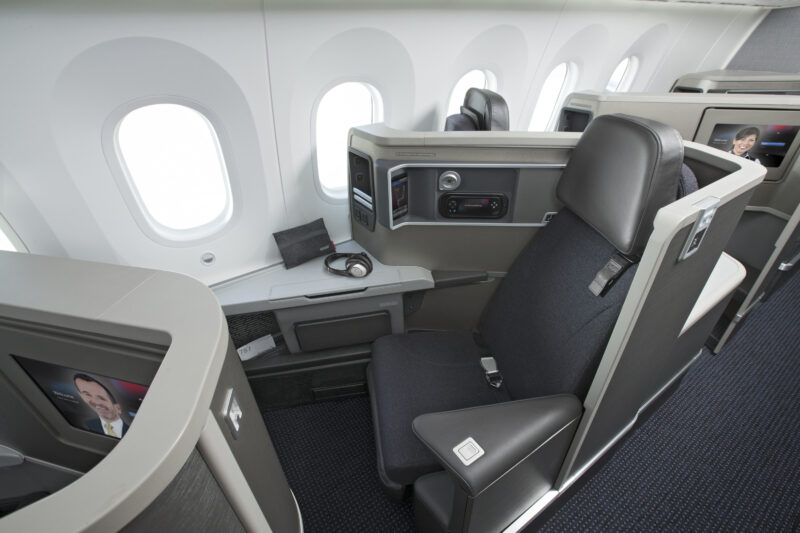 American Airlines Flagship Business Class