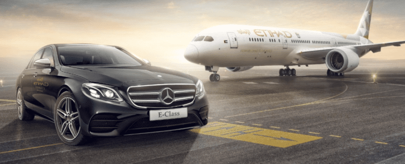 Etihad Airways Chauffeur Service