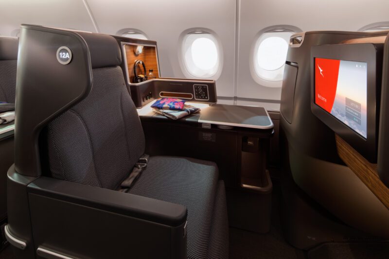 Qantas Business Class