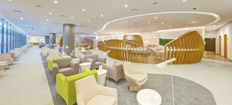 SkyTeam Lounge at DXB