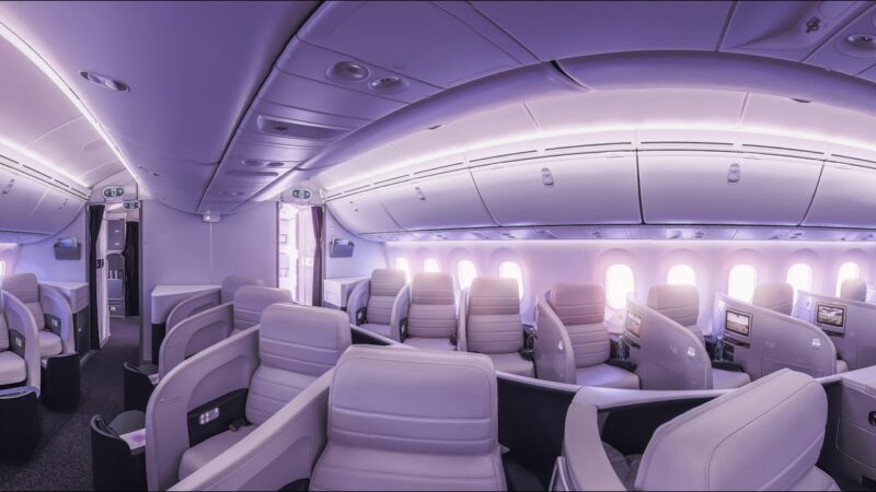 Air New Zealand 787-9 Business Class