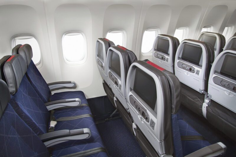 American Airlines Economy Seat