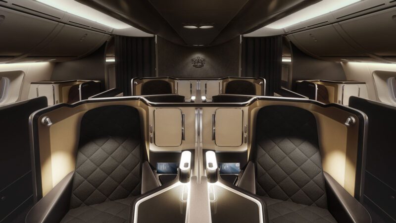 British Airways 787-9 First Class