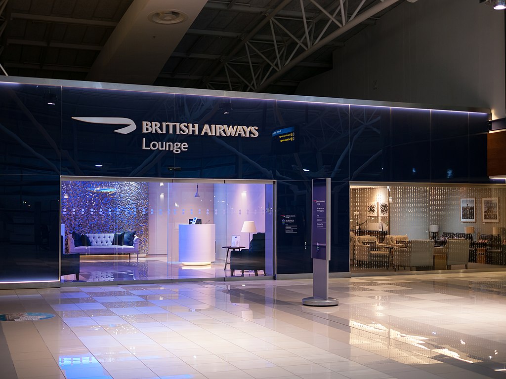 British Airways Lounge in CPT