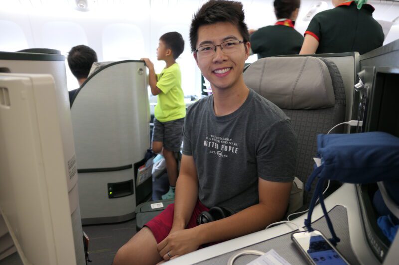 EVA Air 777-300ER Business Class