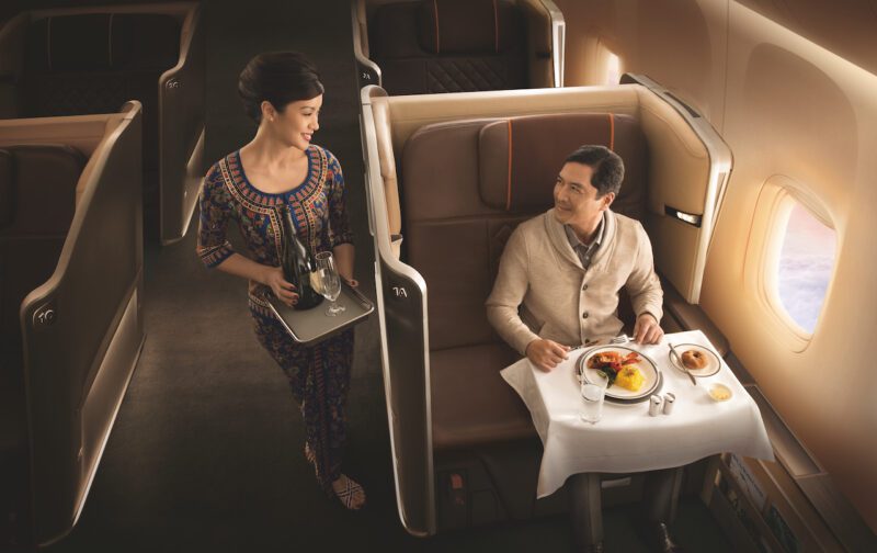 Singapore Airlines 777 300er First Class
