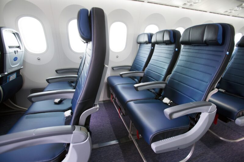 United Economy Class Seat