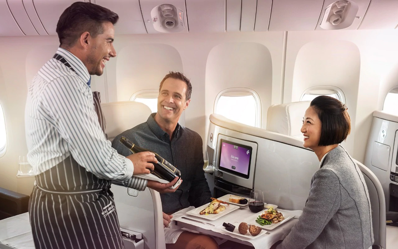 Air New Zealand business class