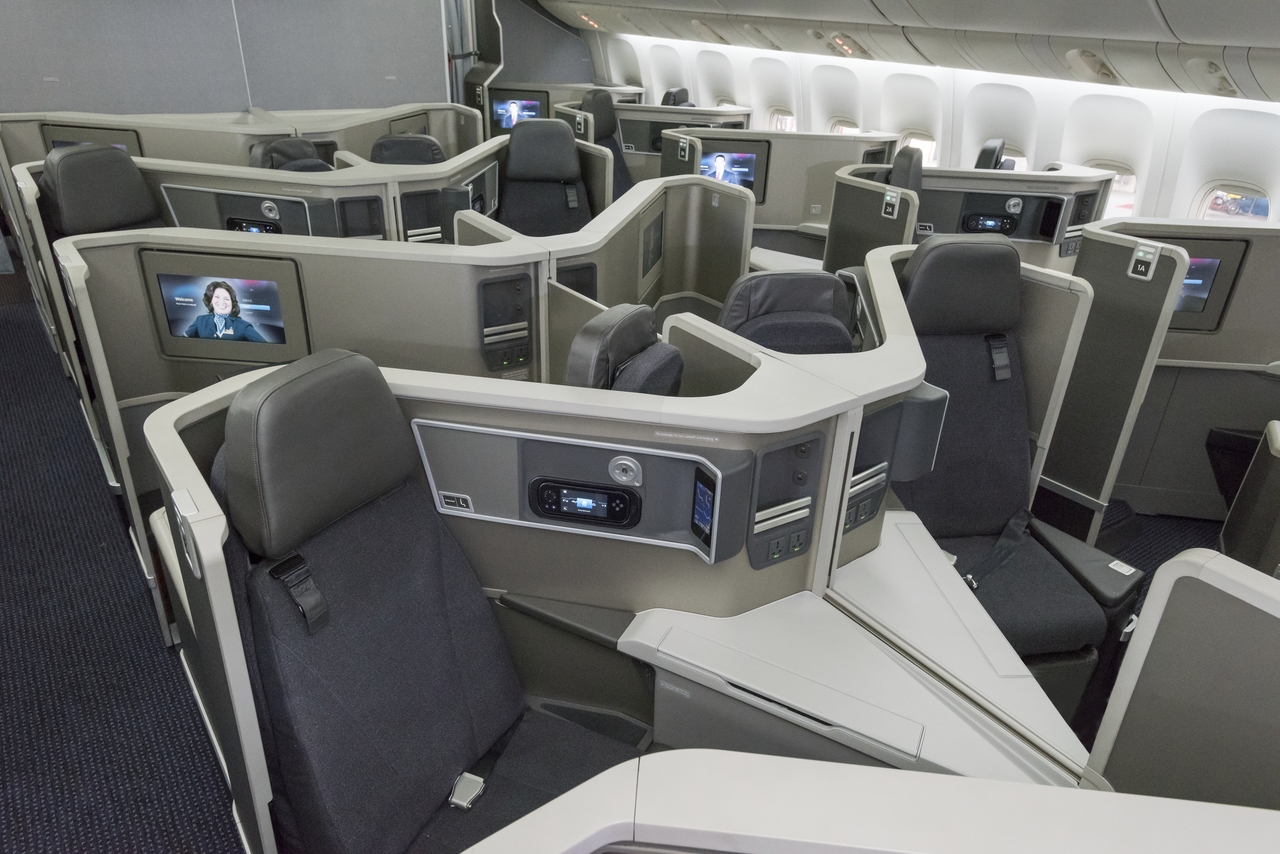 American Airlines business class