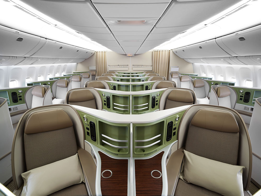 EVA Air business class