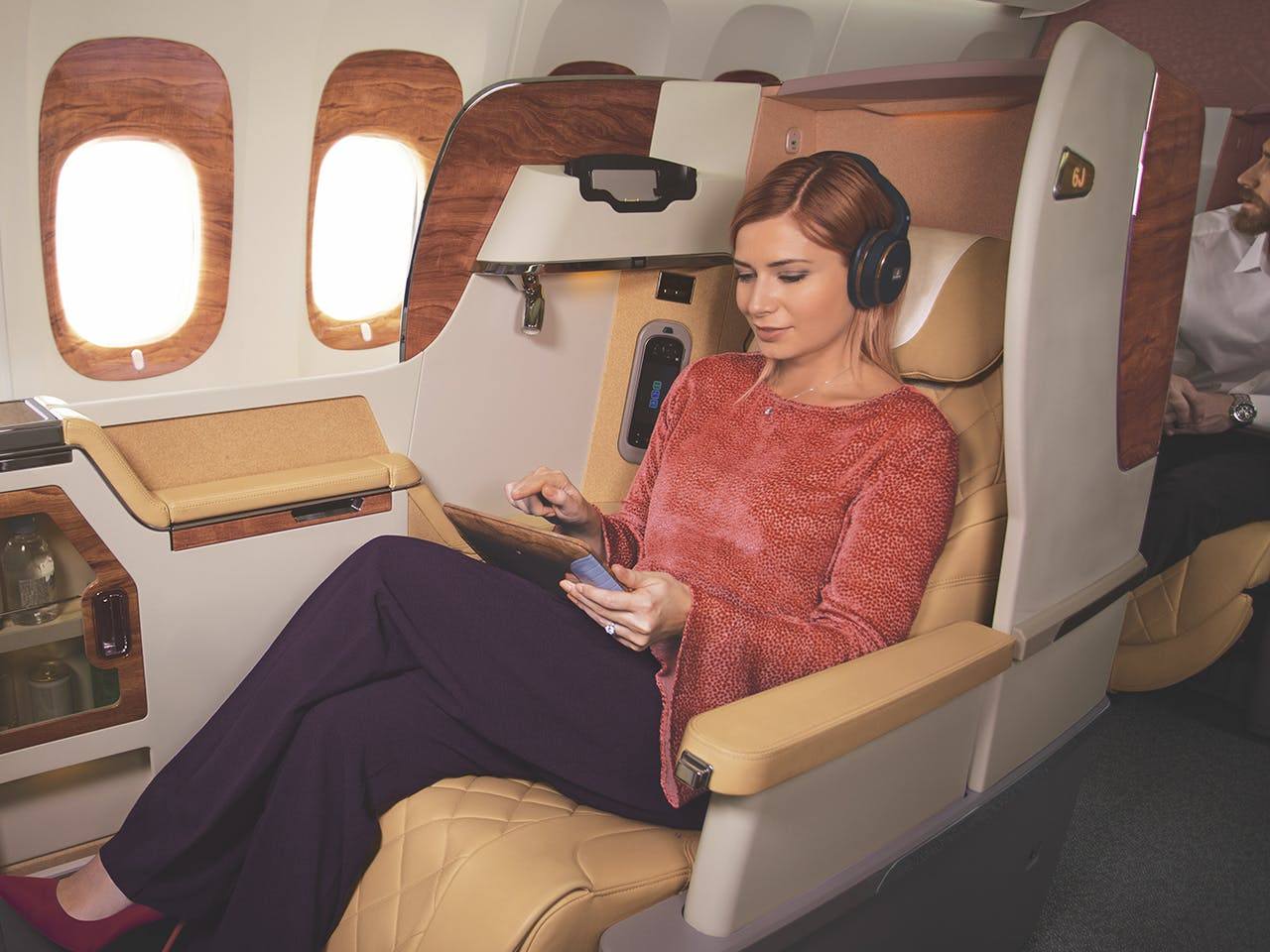 Emirates business class