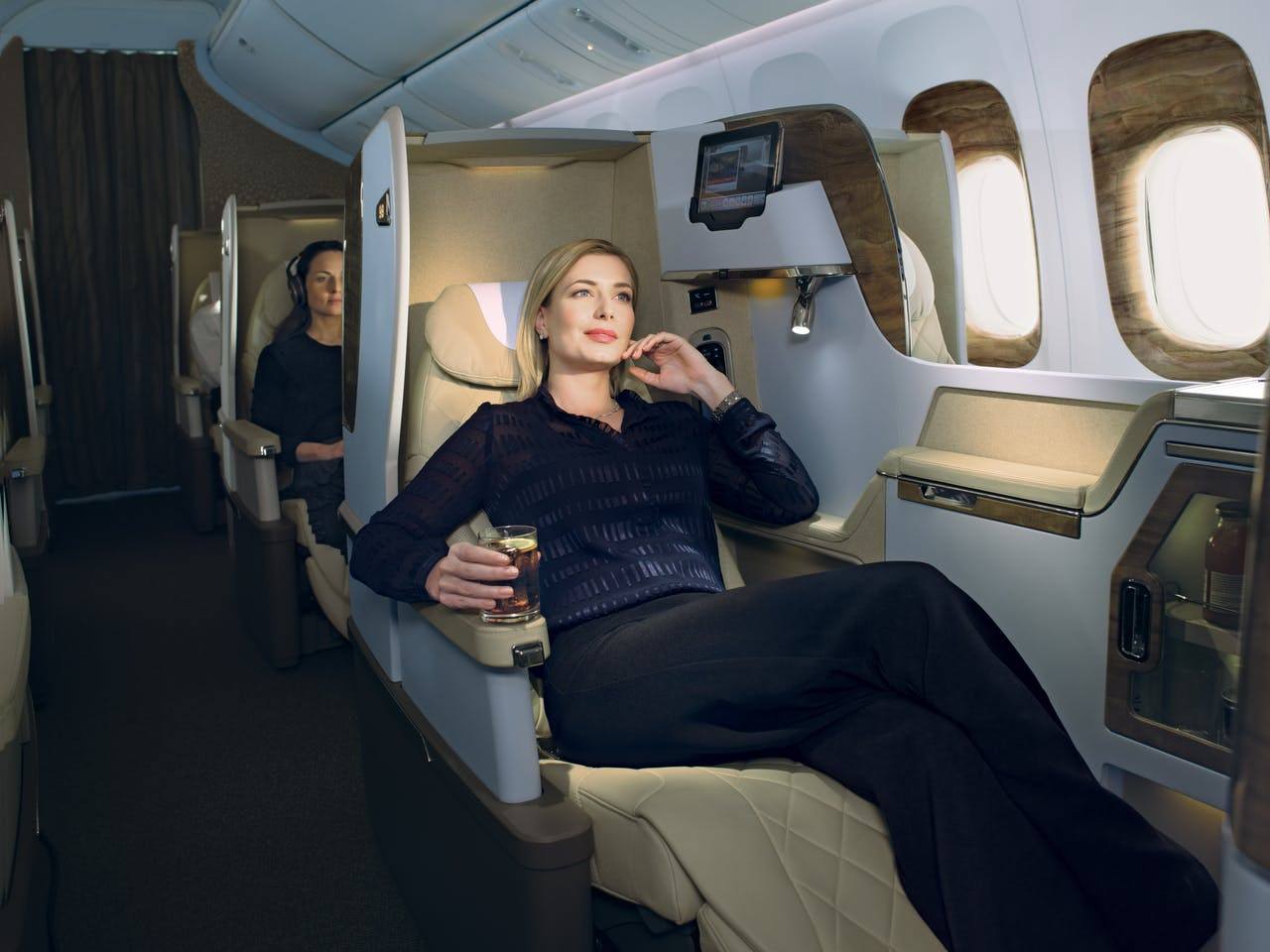 Emirates business class 777-300ER