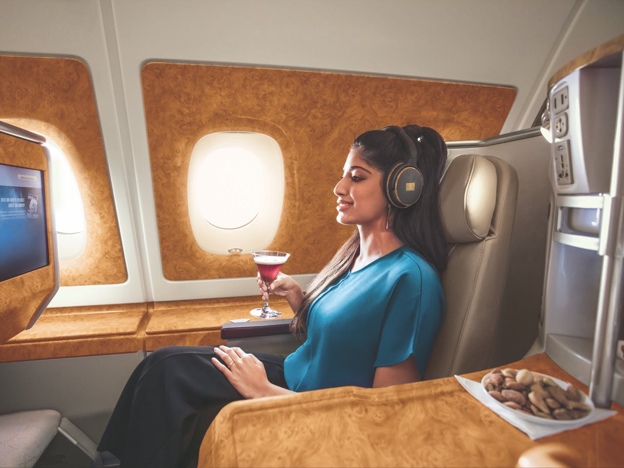 Emirates business class