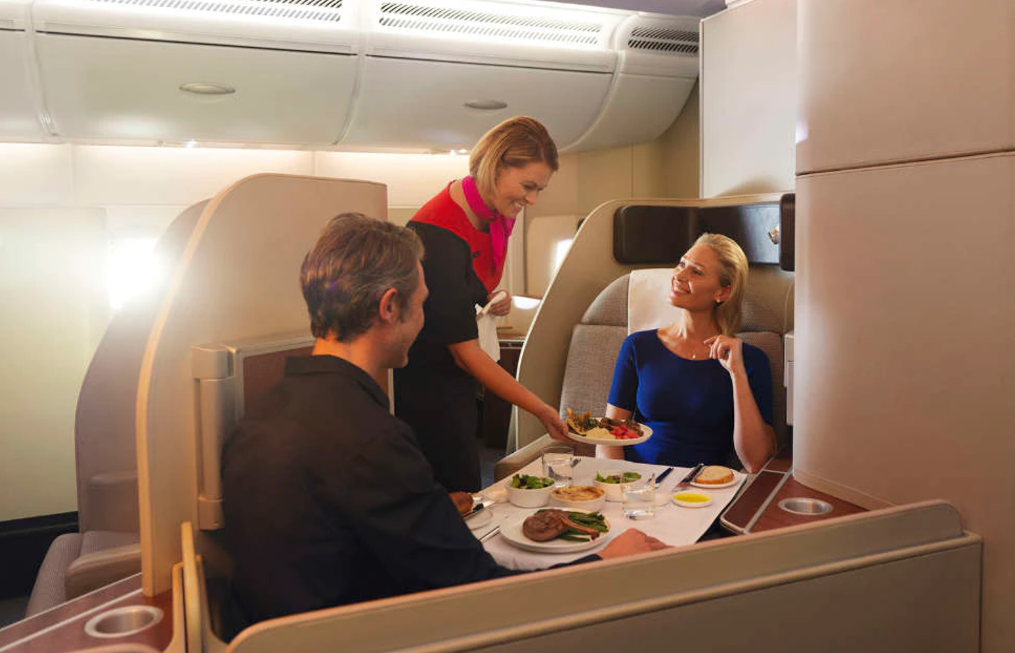 Qantas A380 first class