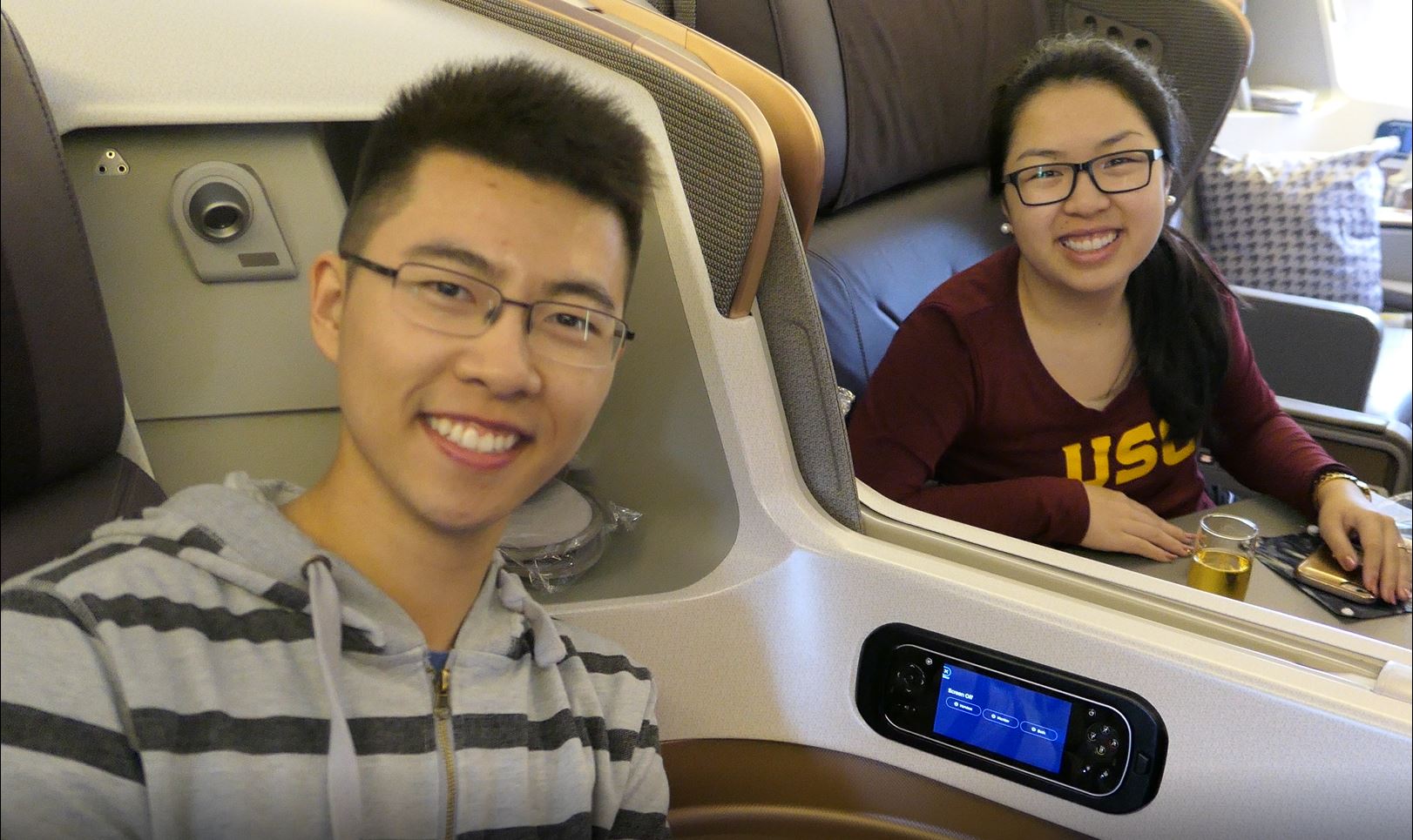 Singapore Airlines 777-300ER Business Class