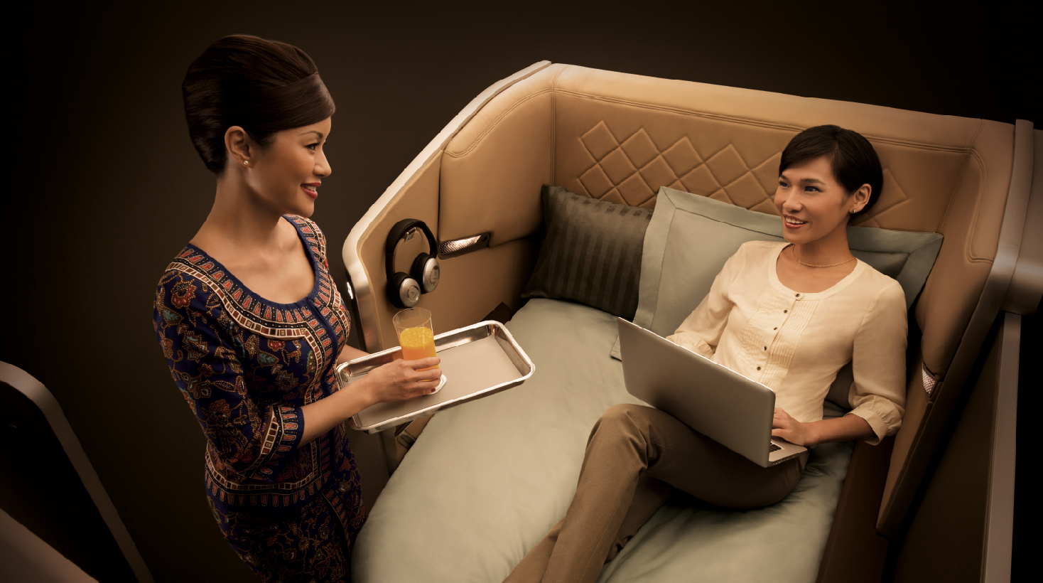 Singapore Airlines first class