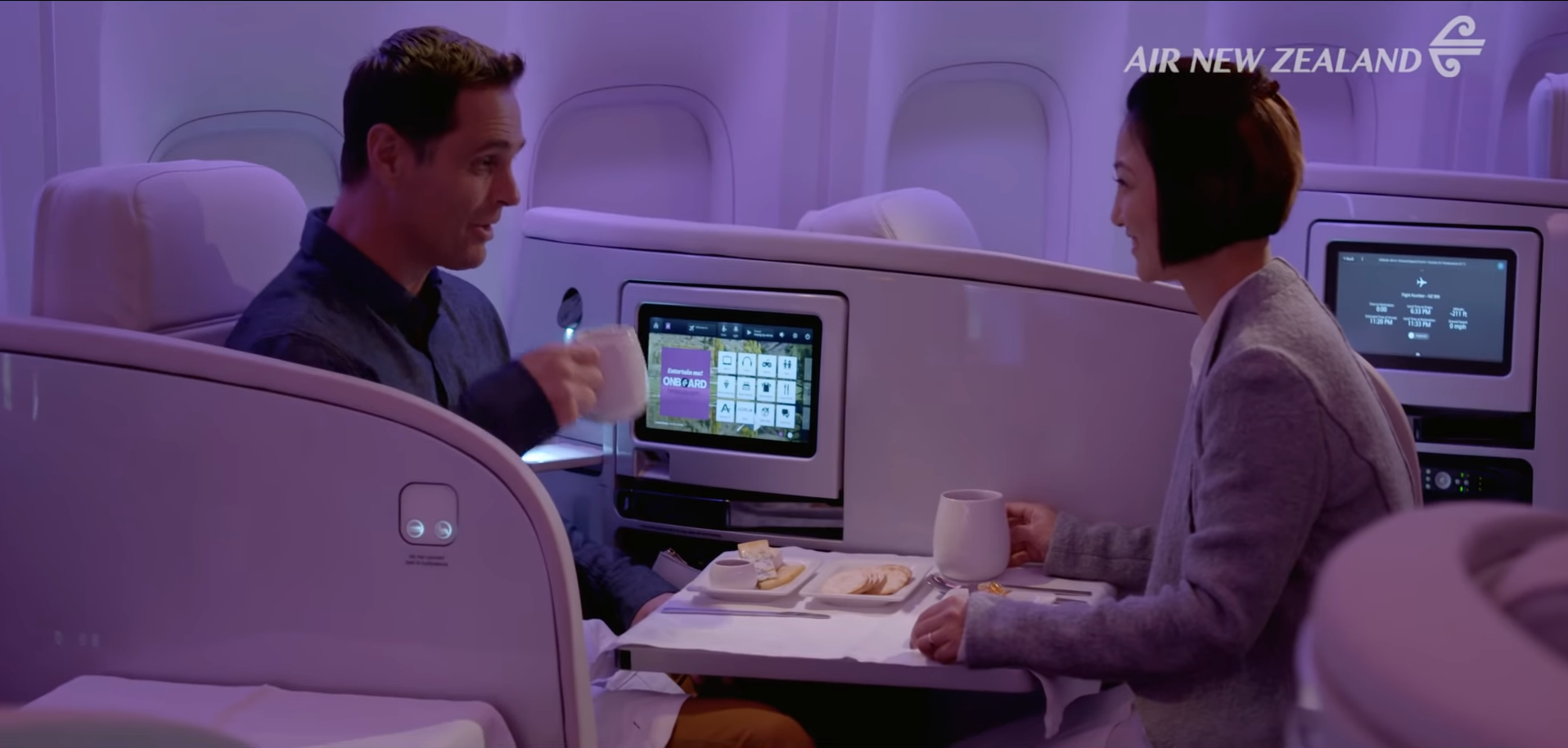 Air New Zealand business class