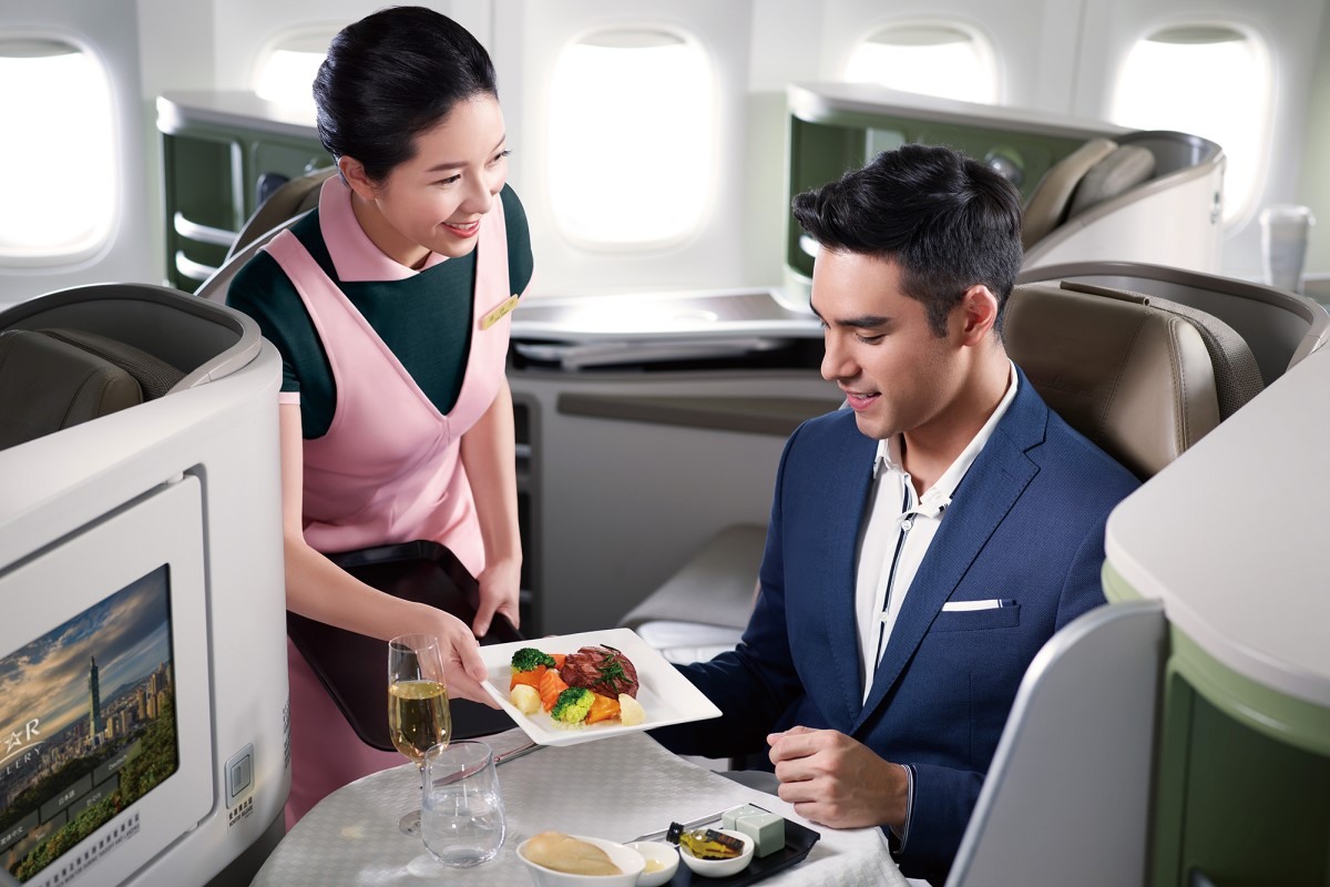 EVA Air business class