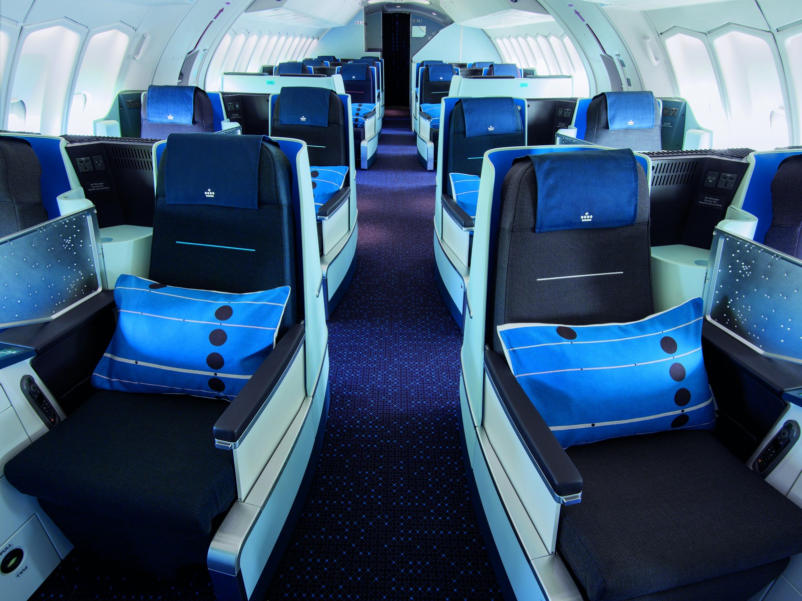 KLM business class