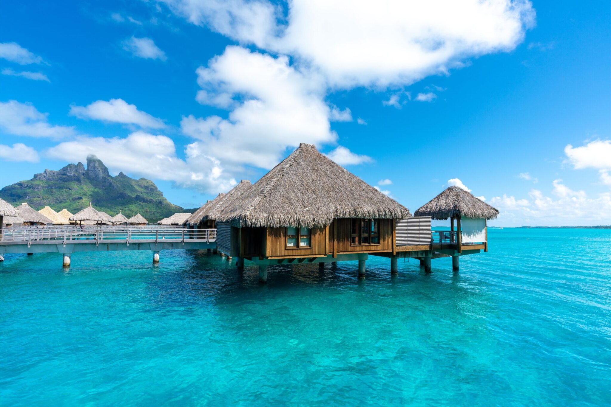 The St. Regis Bora Bora Resort - Overwater Villa Exterior