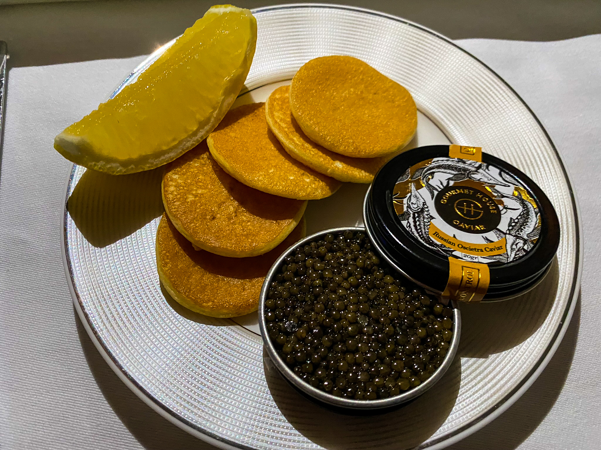 Etihad first class caviar 3