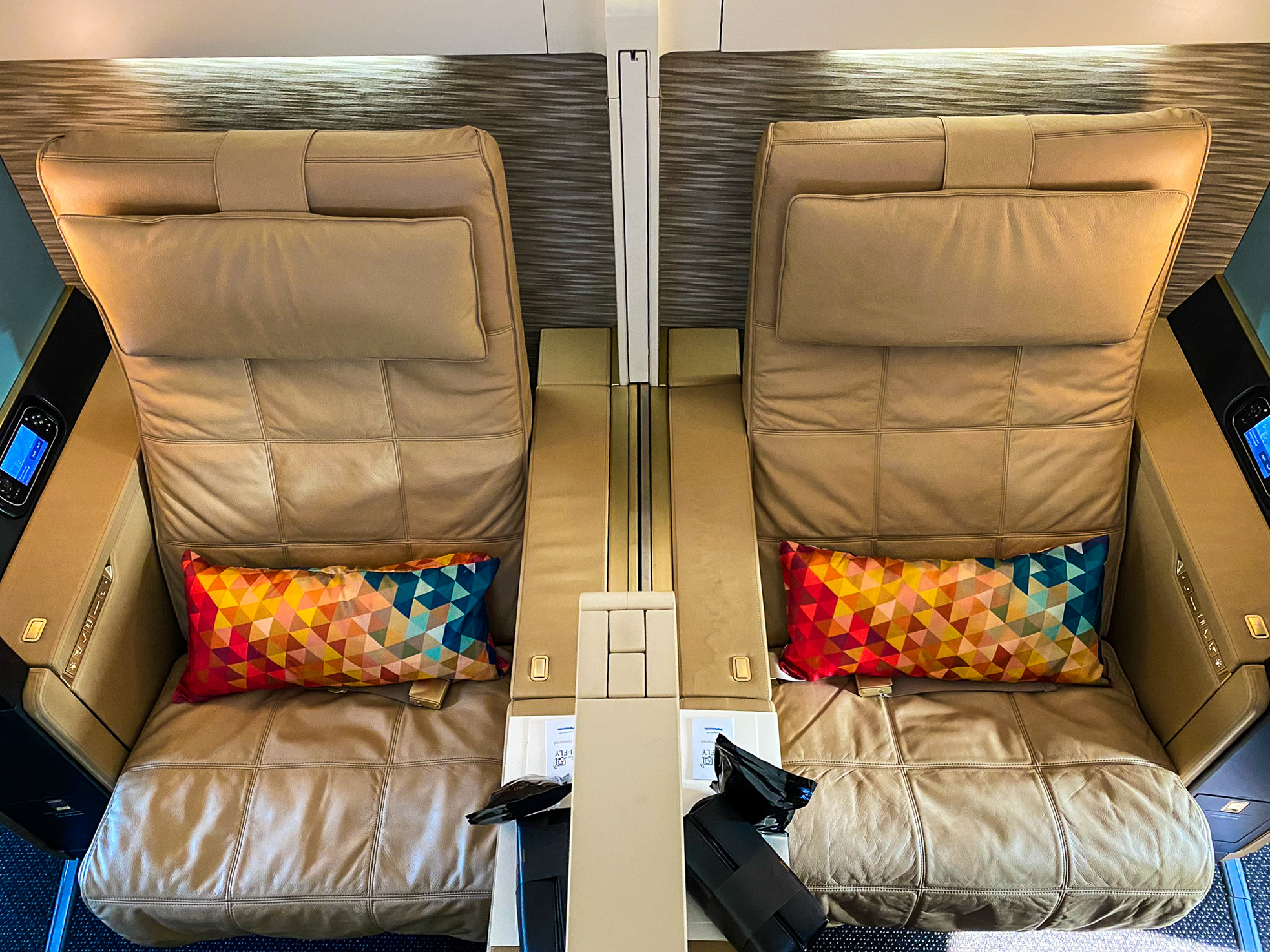 Etihad first class middle seats 3