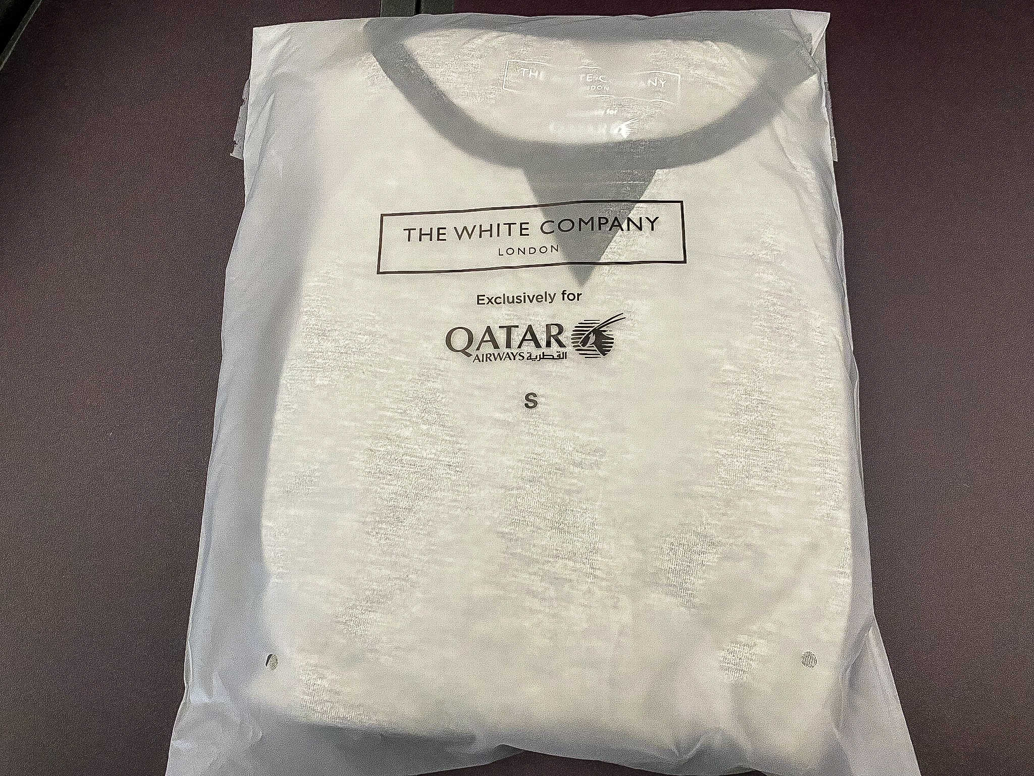 Qatar Airways Qsuites The White Company amenities